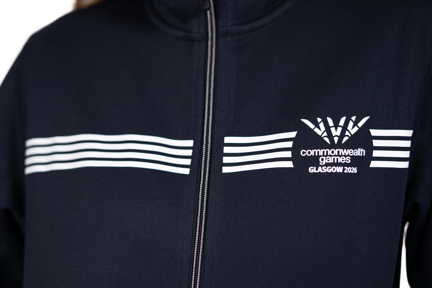 Glasgow 2026 Recycled Mono Logo Track Jacket