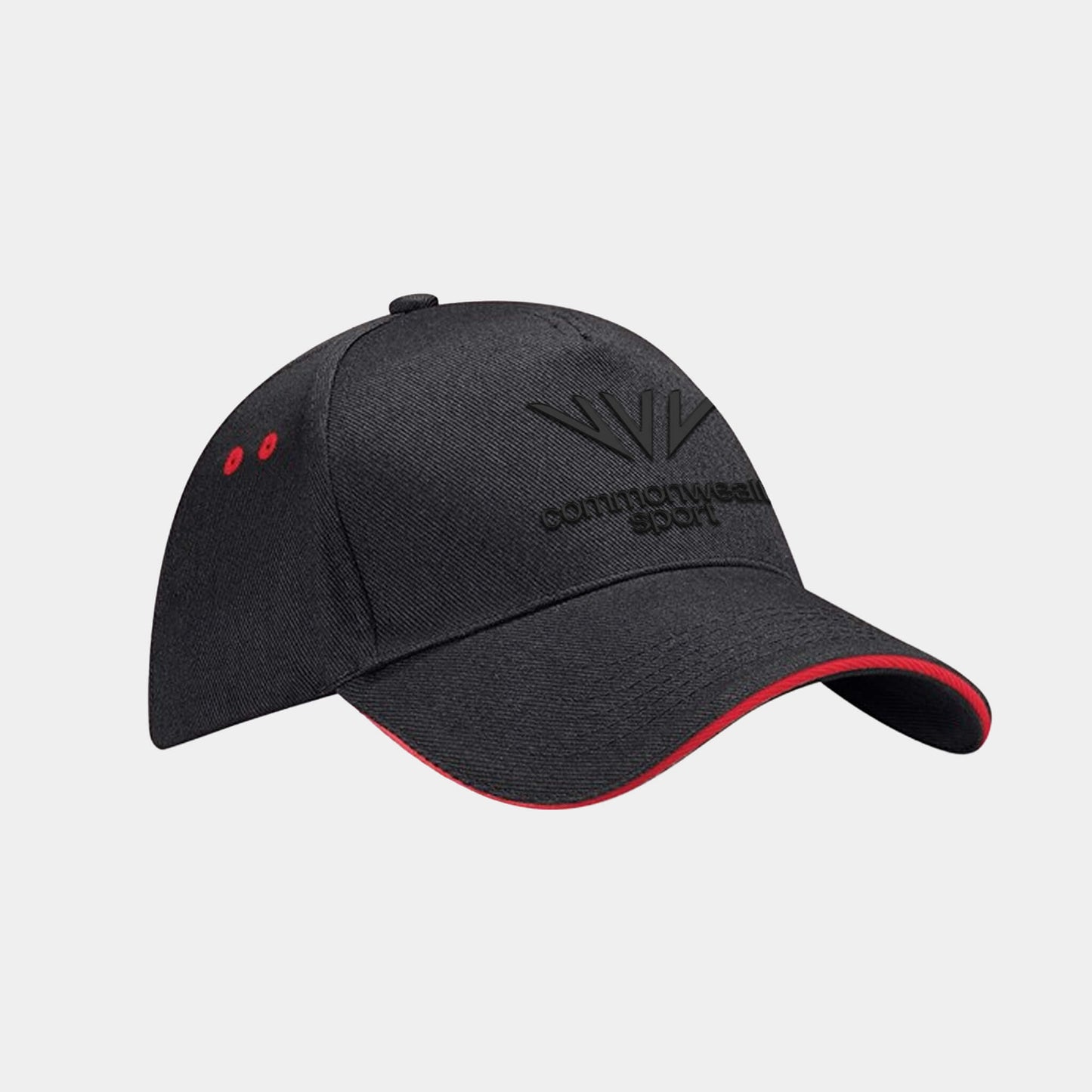 Commonwealth Sport 3D Tone On Tone Logo Baseball Cap with tone on tone 3D embroidery - Glasgow 2026