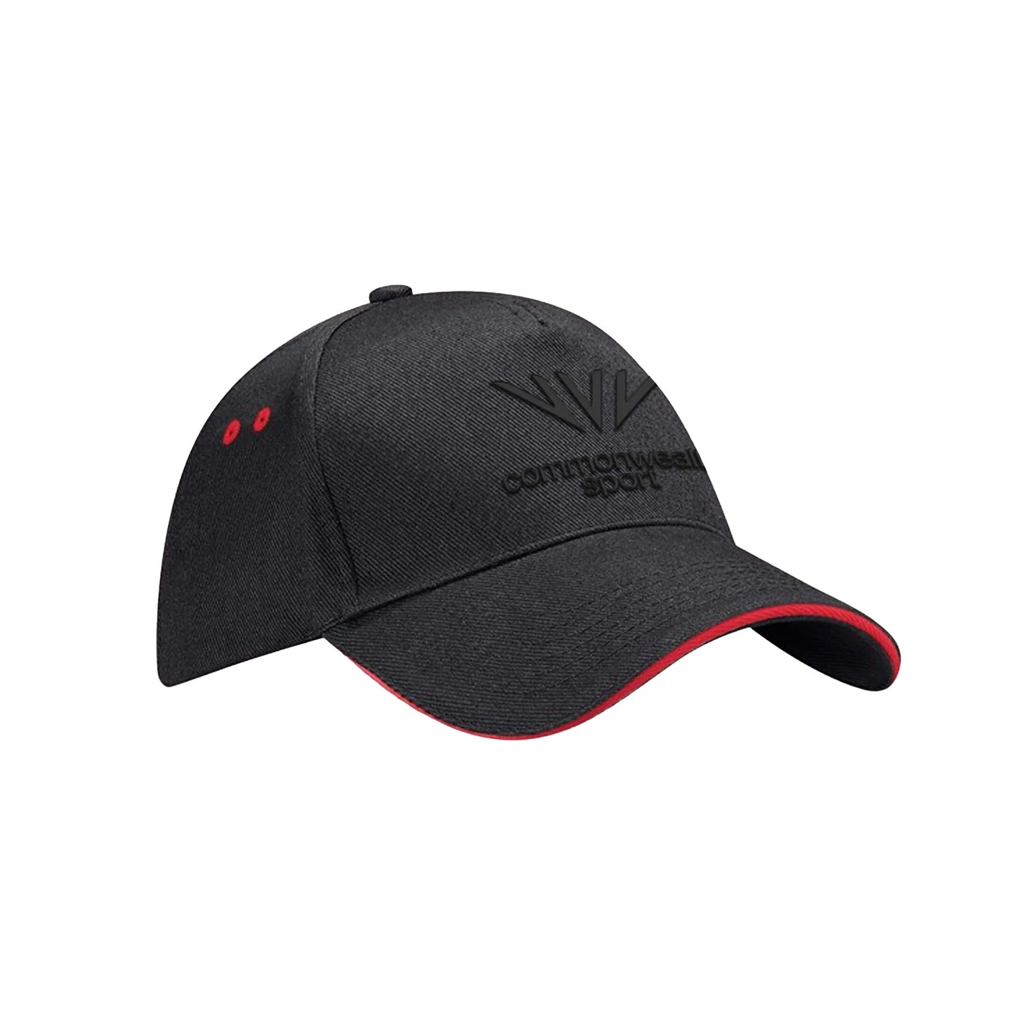 Commonwealth Sport 3D Tone On Tone Logo Baseball Cap with tone on tone 3D embroidery - Glasgow 2026