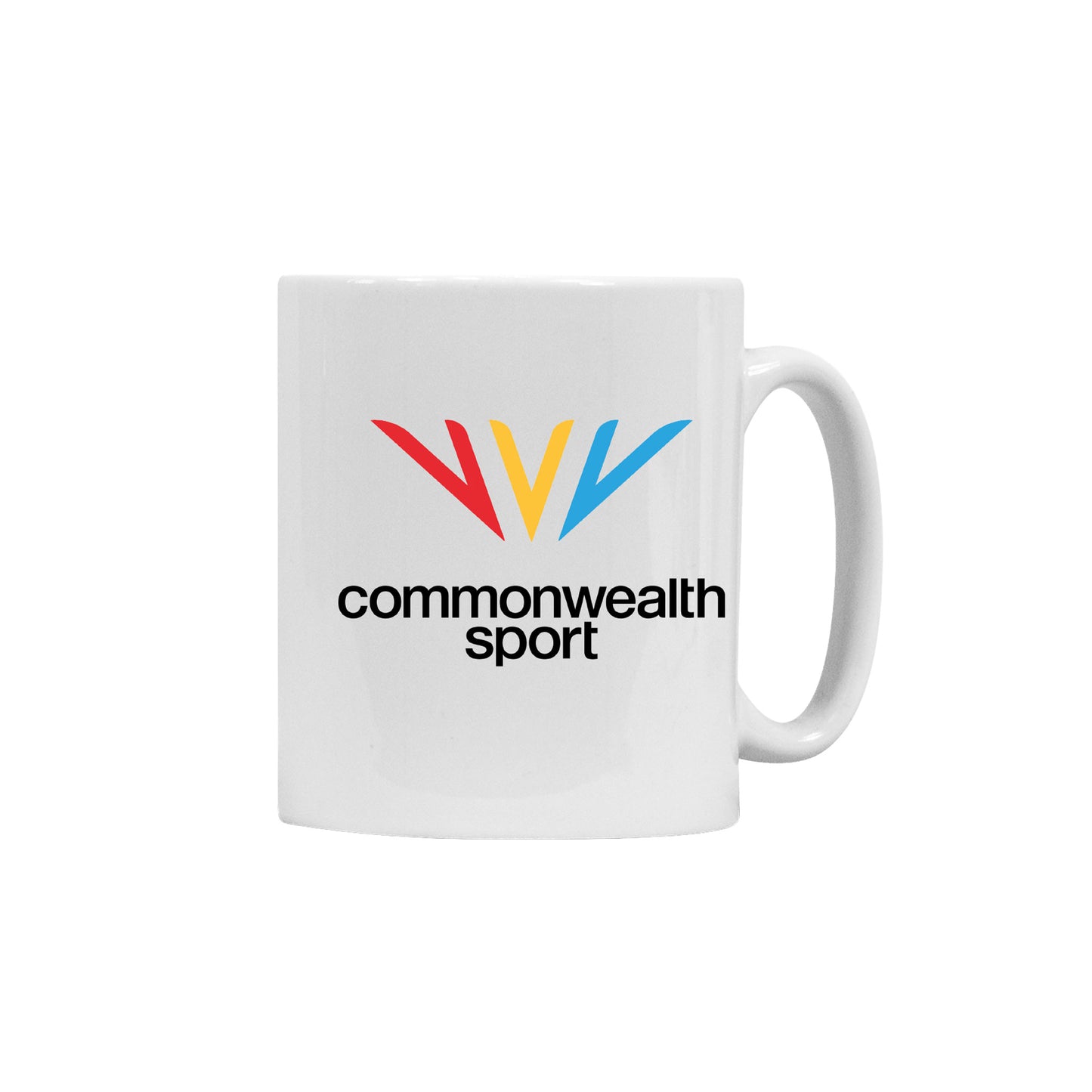 Commonwealth Sport Logo Ceramic Mug - Glasgow 2026 Commonwealth Games