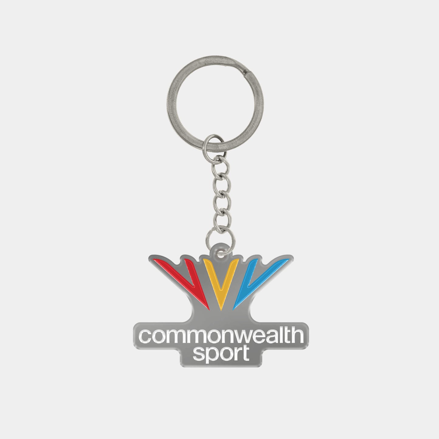 Commonwealth Sport Logo Keyring - Glasgow 2026 Commonwealth Games