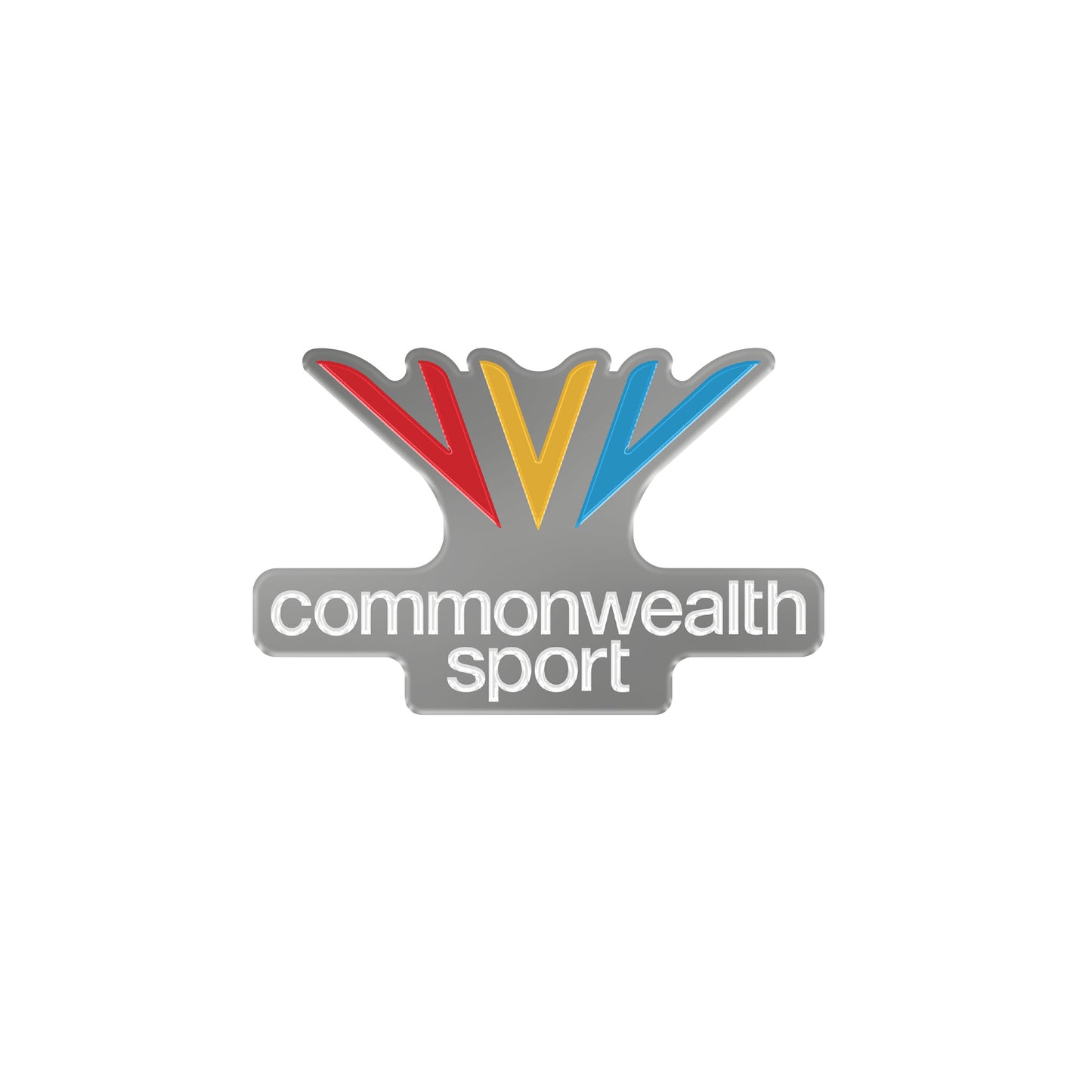 Commonwealth Sport Logo Pin Badge - Glasgow 2026 Commonwealth Games