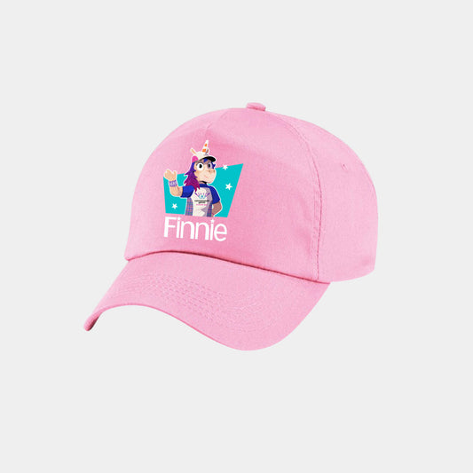 Kids Finnie Baseball Cap -Pink - Glasgow 2026 Commonwealth Games
