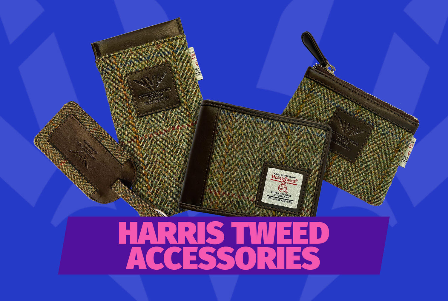 Glasgow 2026 Harris Tweed Accessories Collection