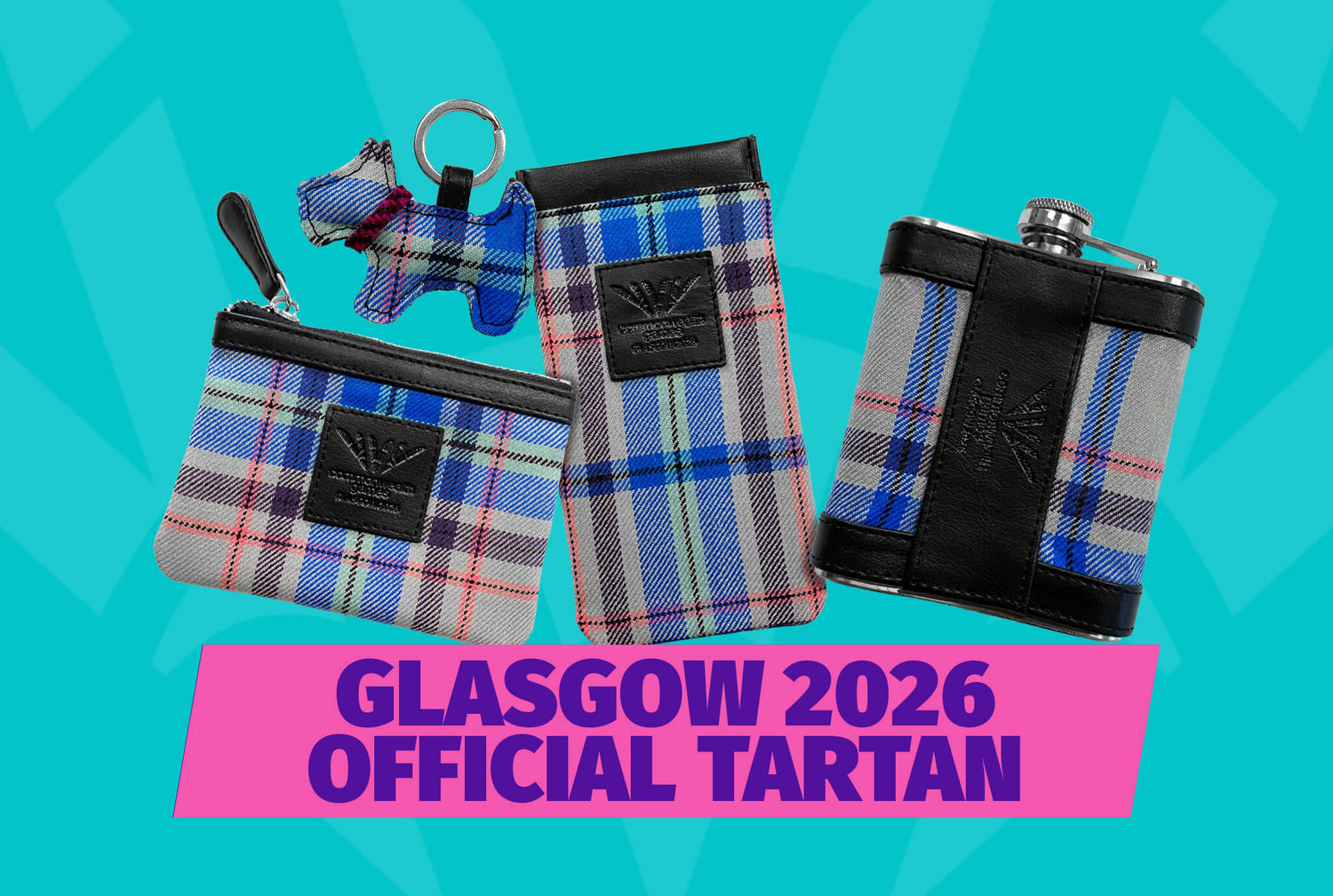 Glasgow 2026 Official Tartan products range