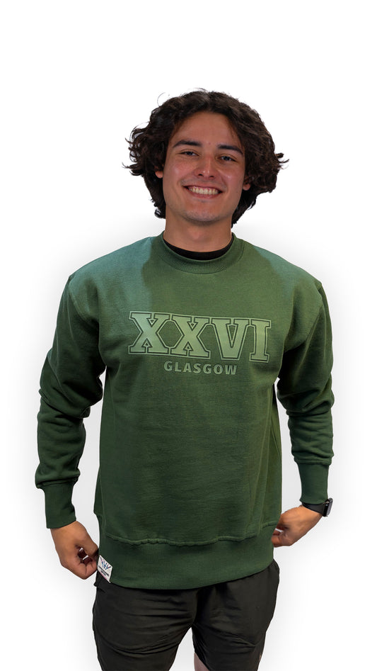 Glasgow 2026 3D Embossed XXVI Sweatshirt