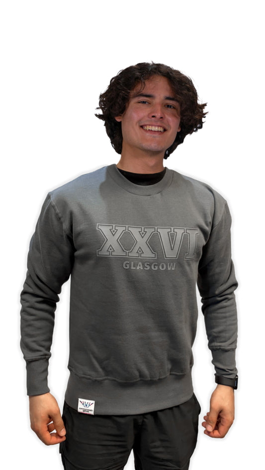 Glasgow 2026 3D Embossed XXVI Sweatshirt