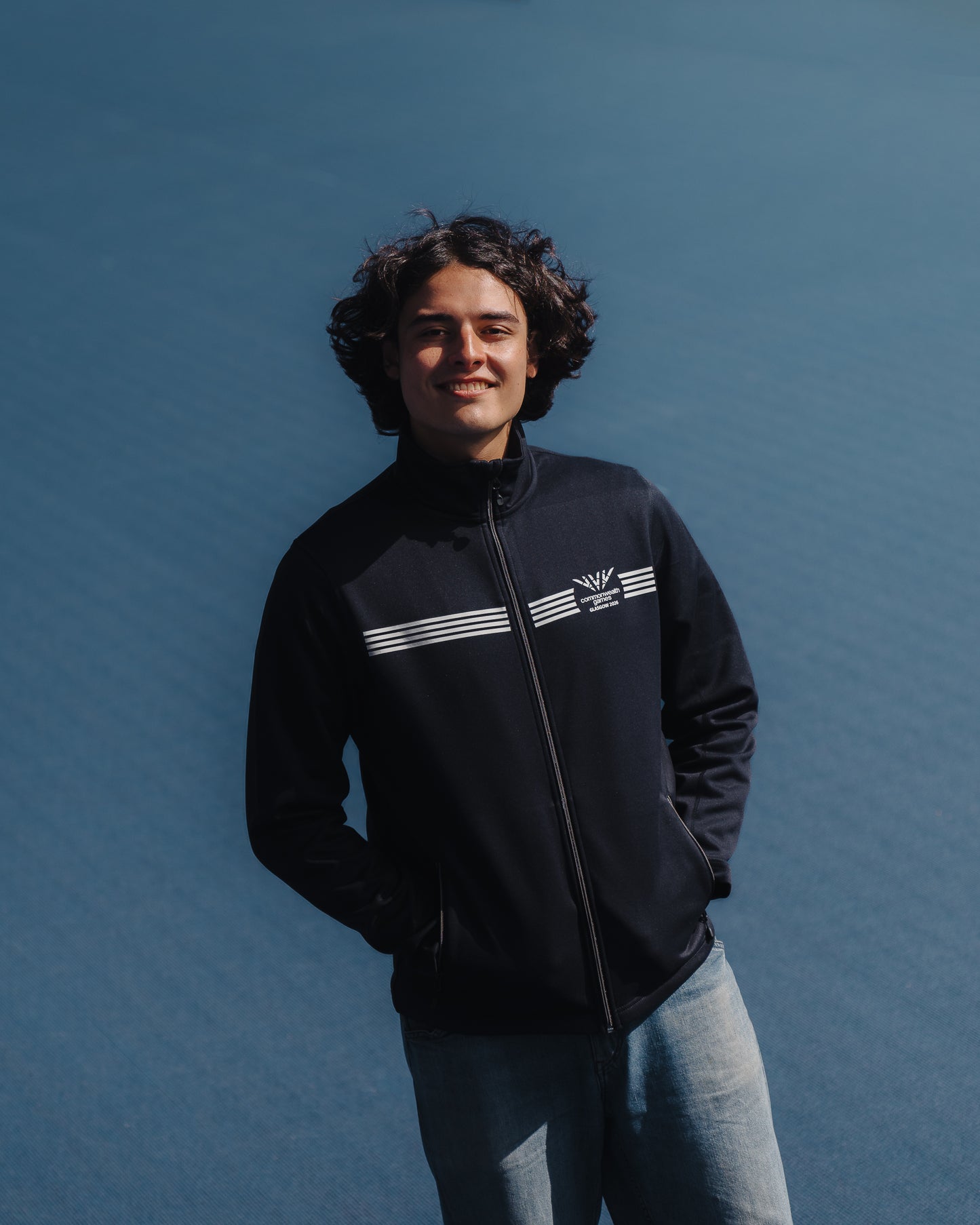 Glasgow 2026 Recycled Mono Logo Track Jacket