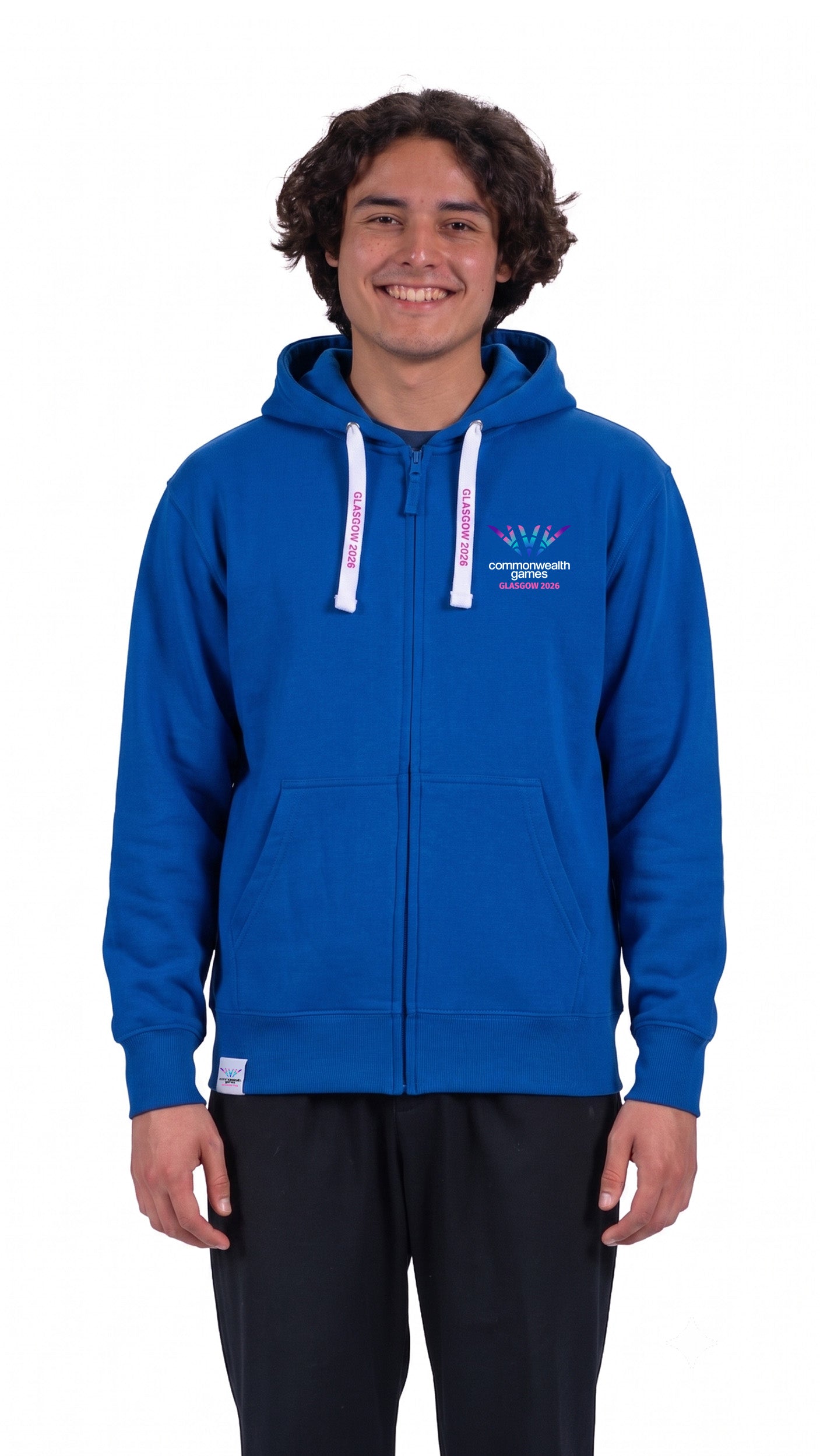 Glasgow 2026 Logo Full Zip Hoodie