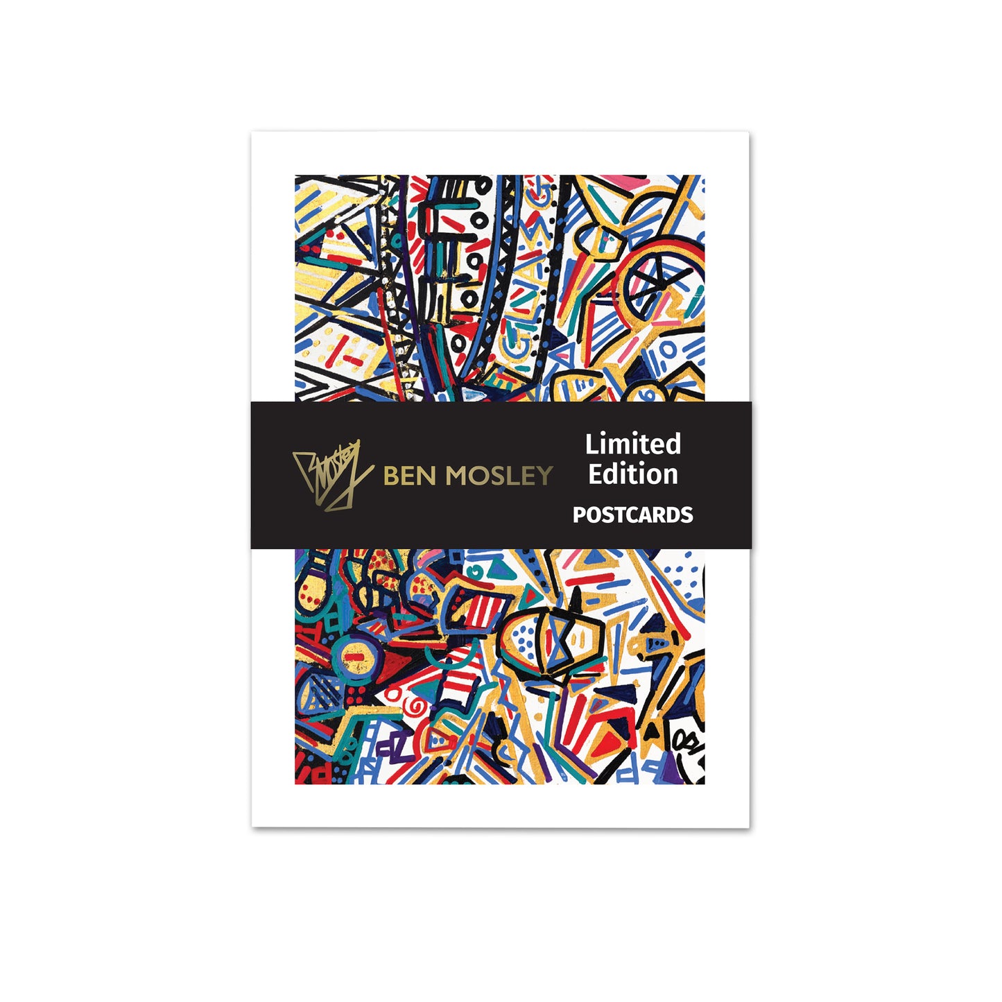Ben Mosely Glasgow 2026 A6 Postcard Set in card packaging sleeve