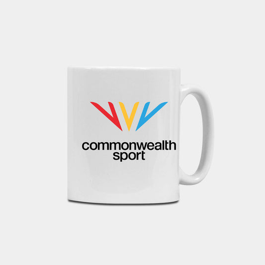 Commonwealth Sport Logo Ceramic Mug - Glasgow 2026 Commonwealth Games