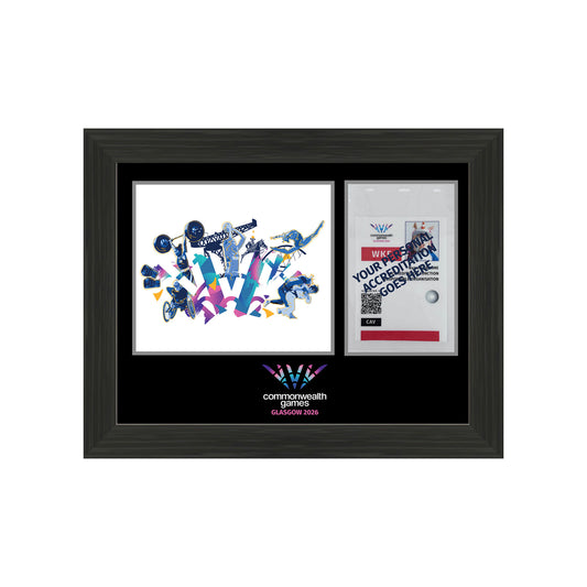 Accreditation Frame, Glasgow 2026 - Sports