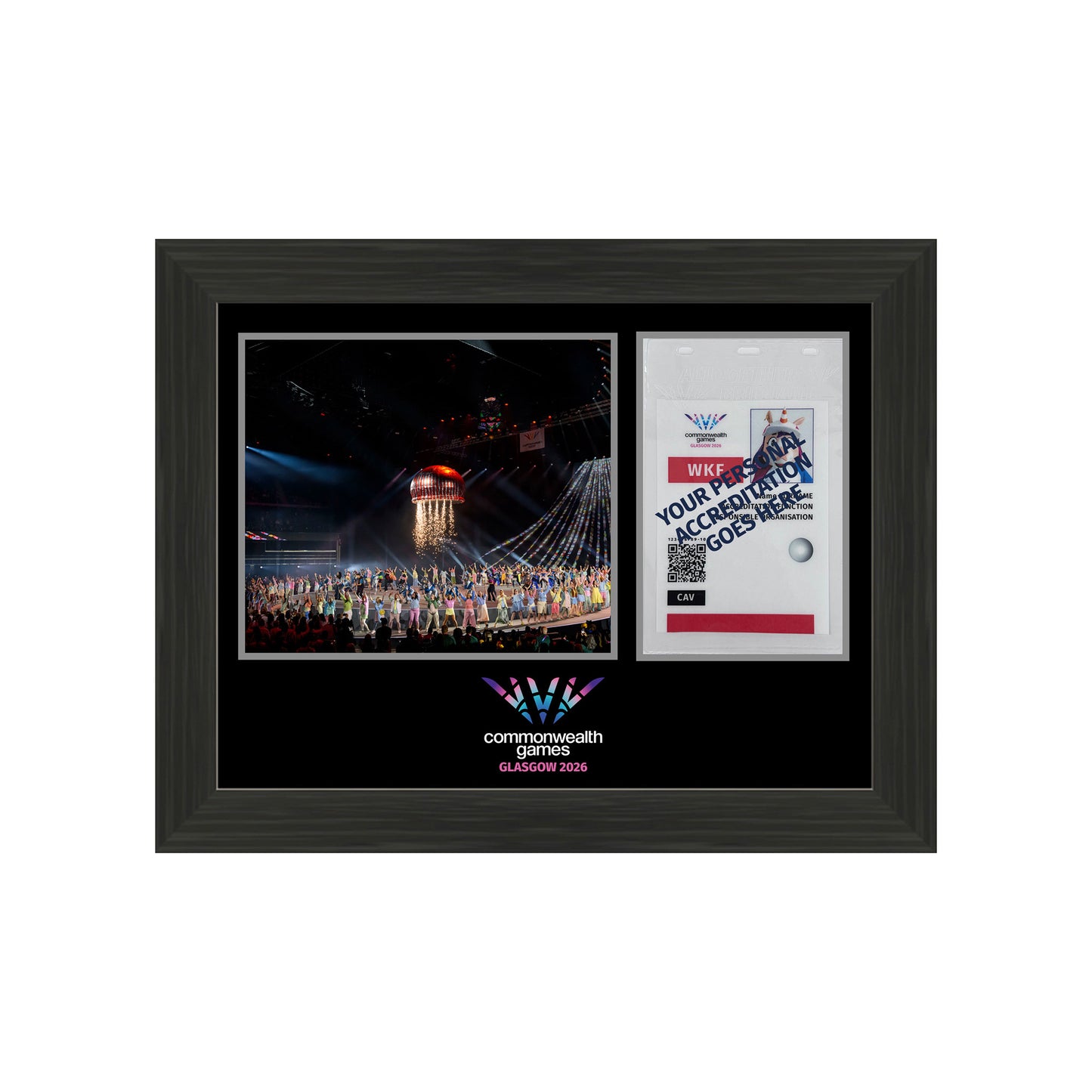 Accreditation Frame, Glasgow 2026 - Opening Ceremony