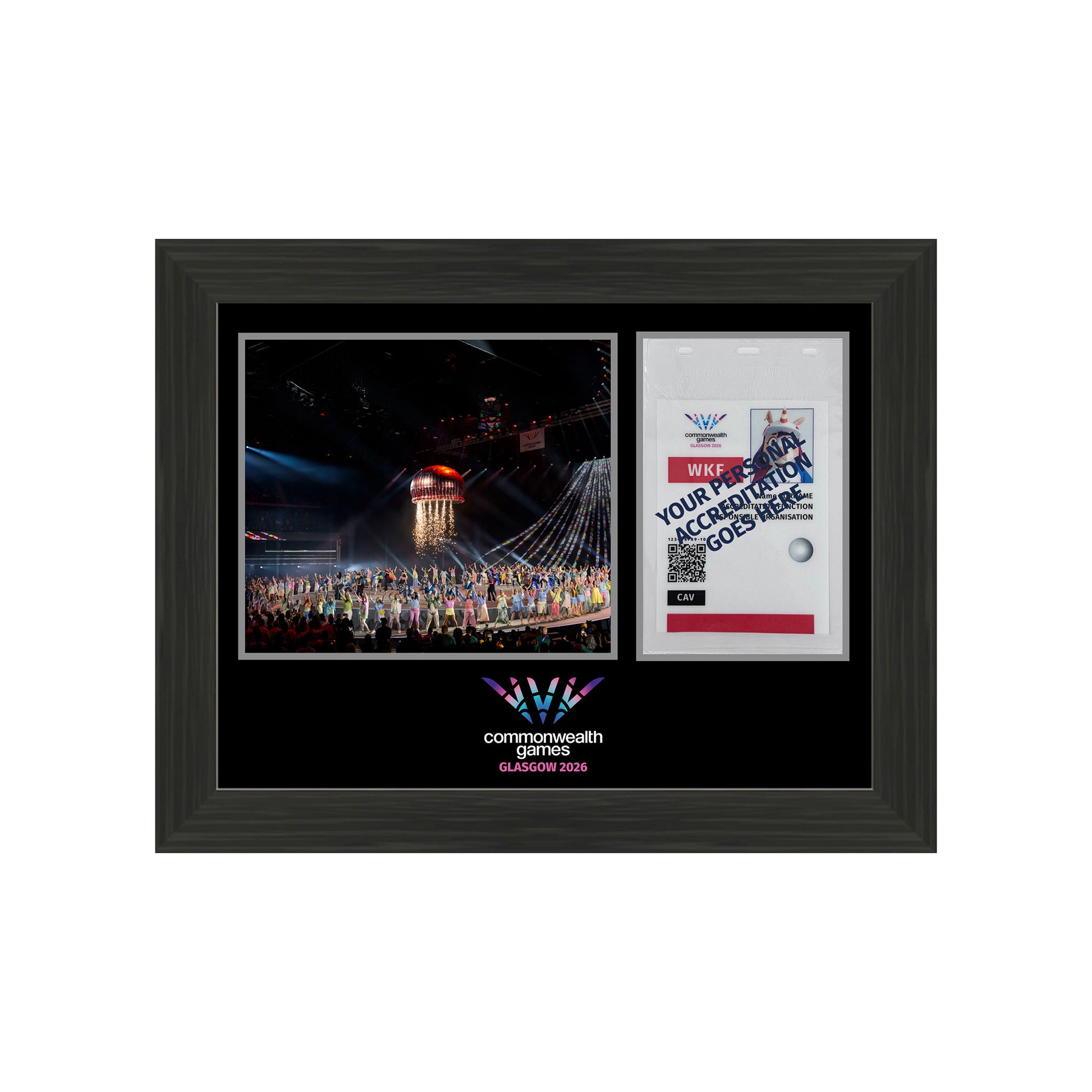 Accreditation Frame, Glasgow 2026 - Opening Ceremony