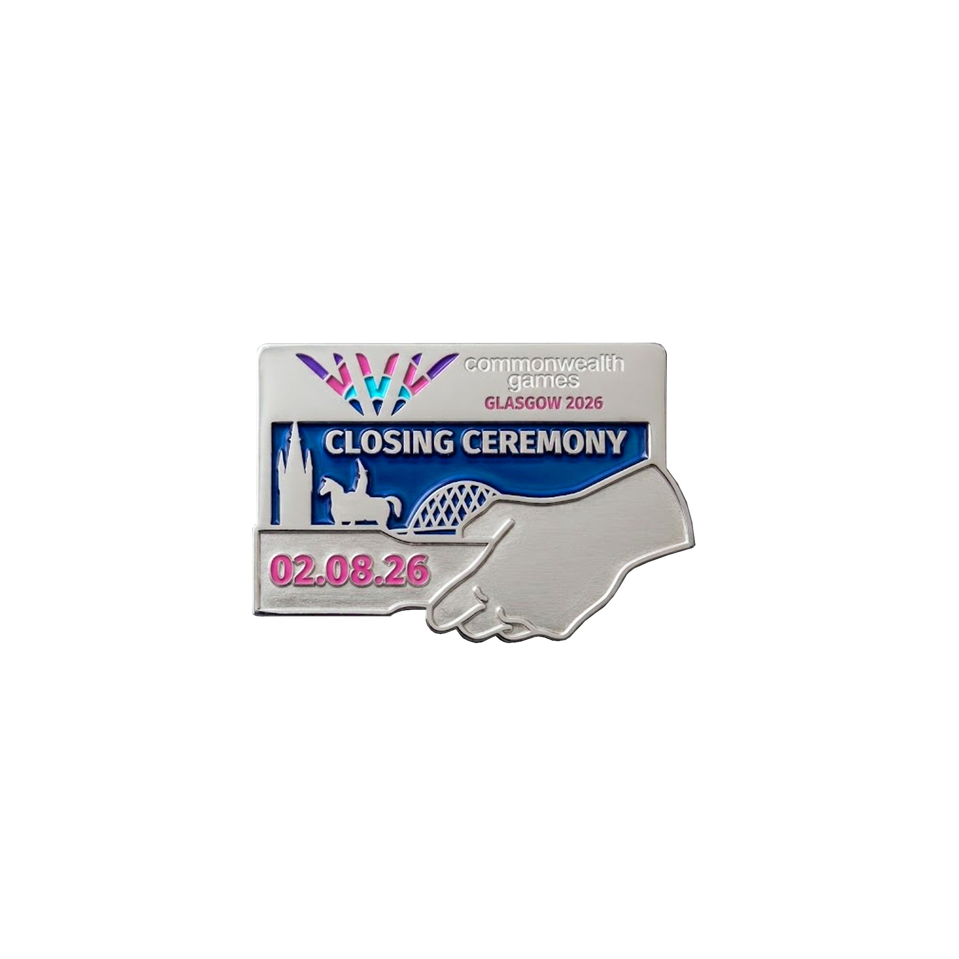 Image of Glasgow 2026 Closing Ceremony Pin Badge