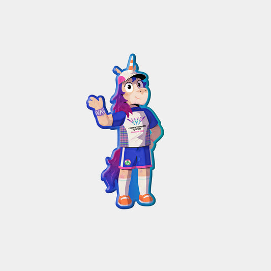 Finnie PVC Pin Badge - Glasgow 2026 Commonwealth Games